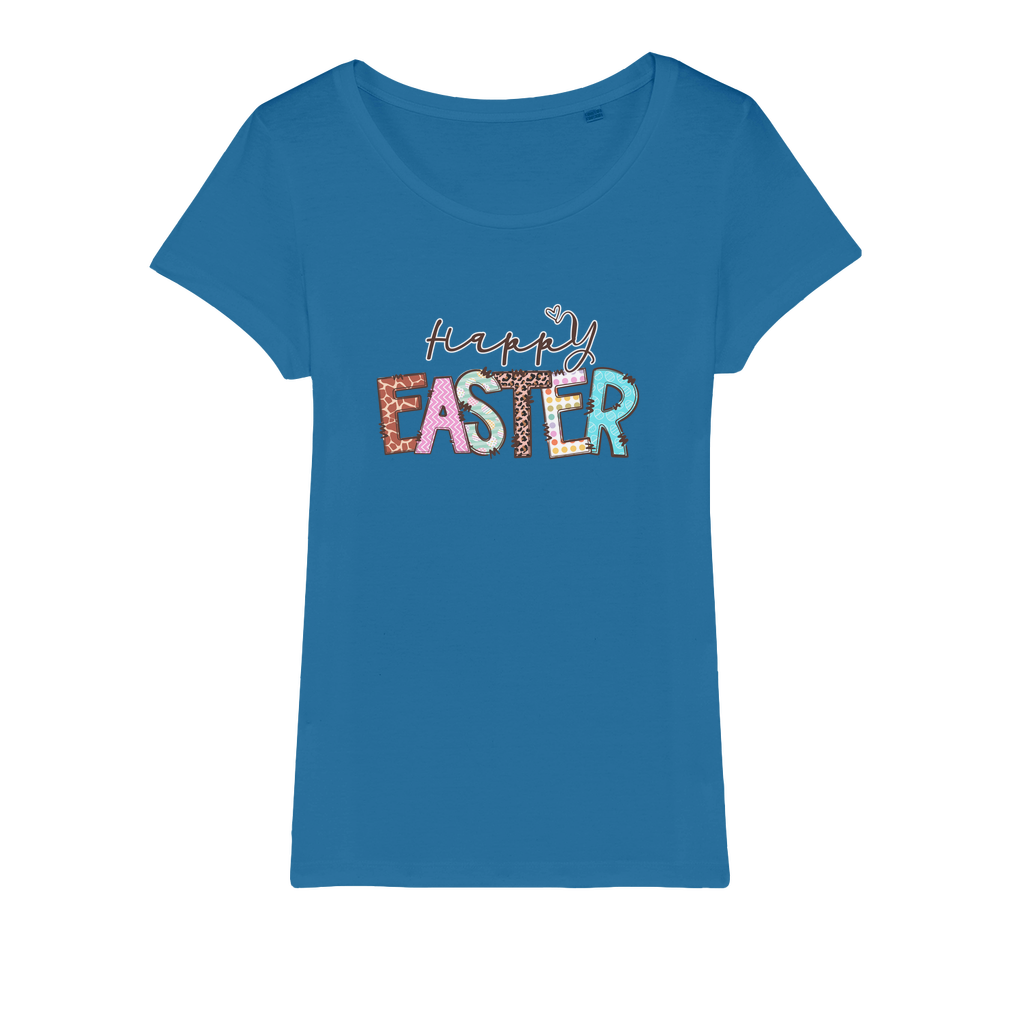 Happy Easter Organic Jersey Womens T-Shirt - Lynendo Trade Store