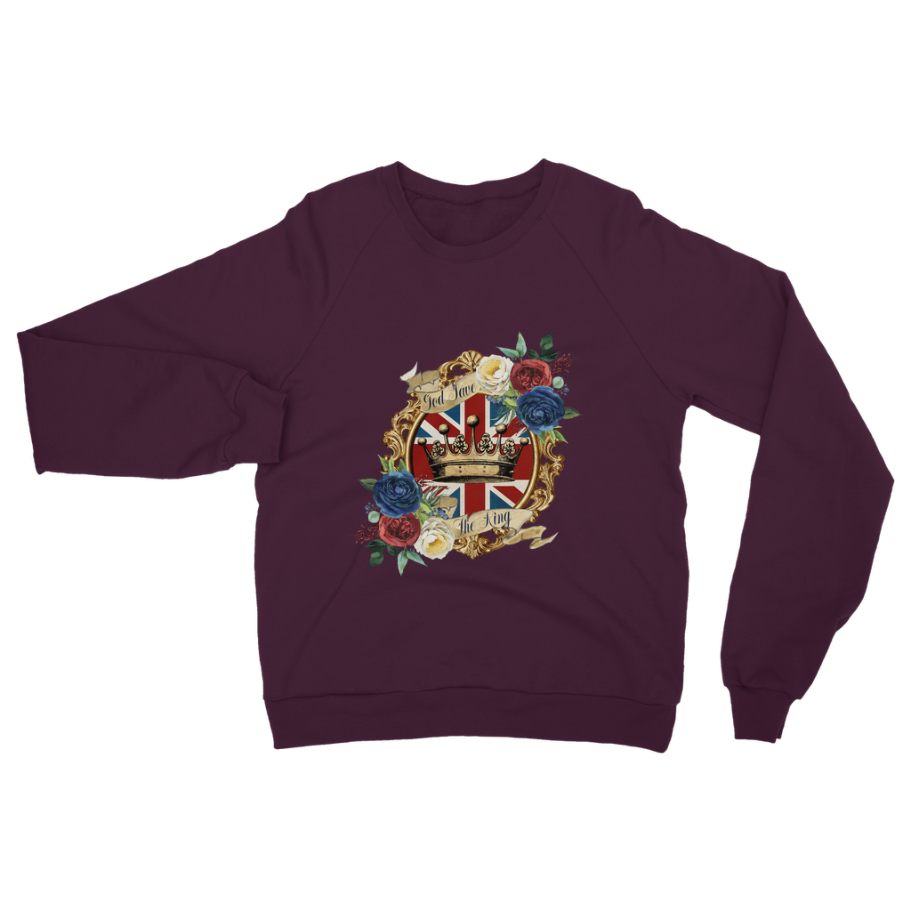 GOD SAVE THE KING Classic Adult Sweatshirt - Lynendo Trade Store