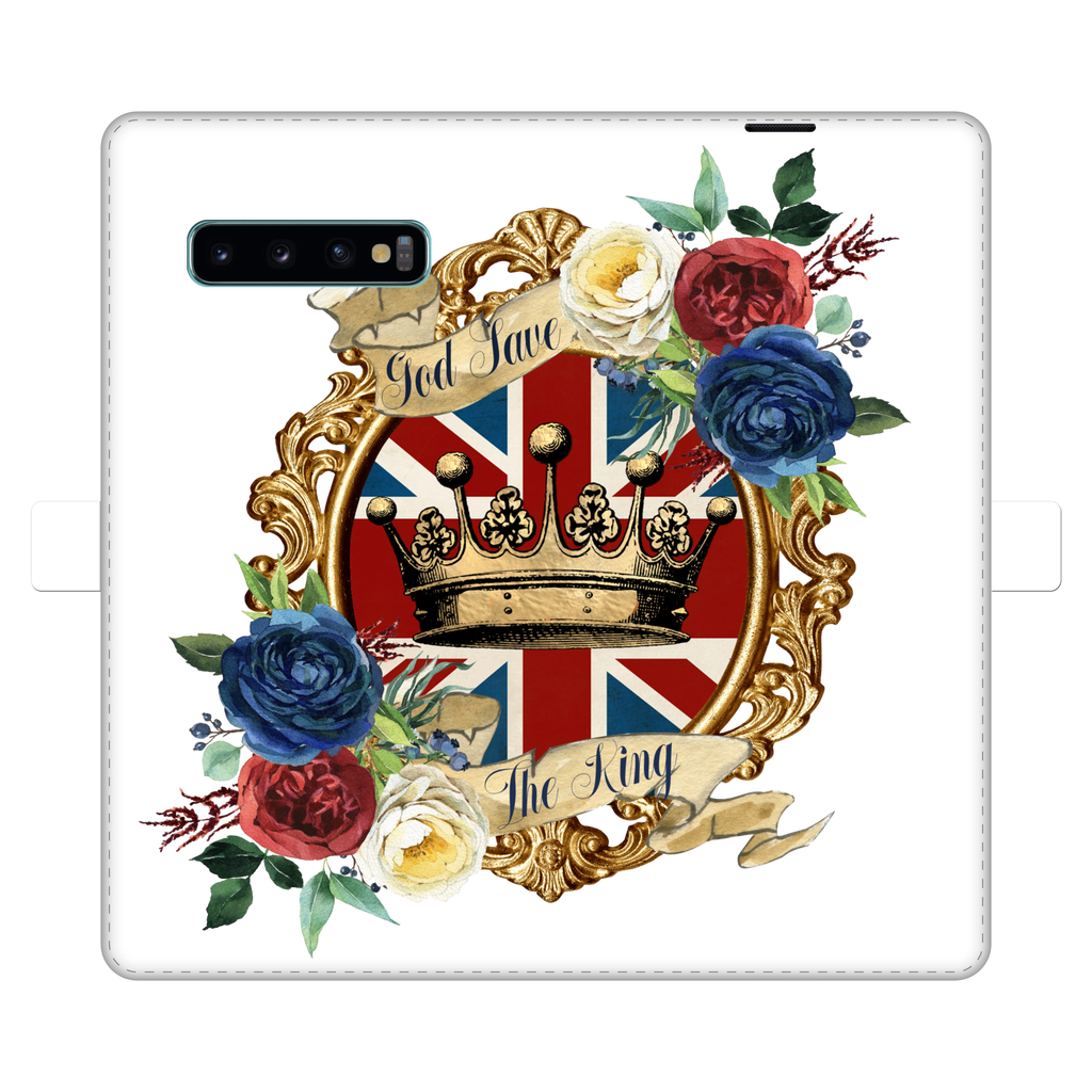 GOD SAVE THE KING Fully Printed Wallet Cases - Lynendo Trade Store