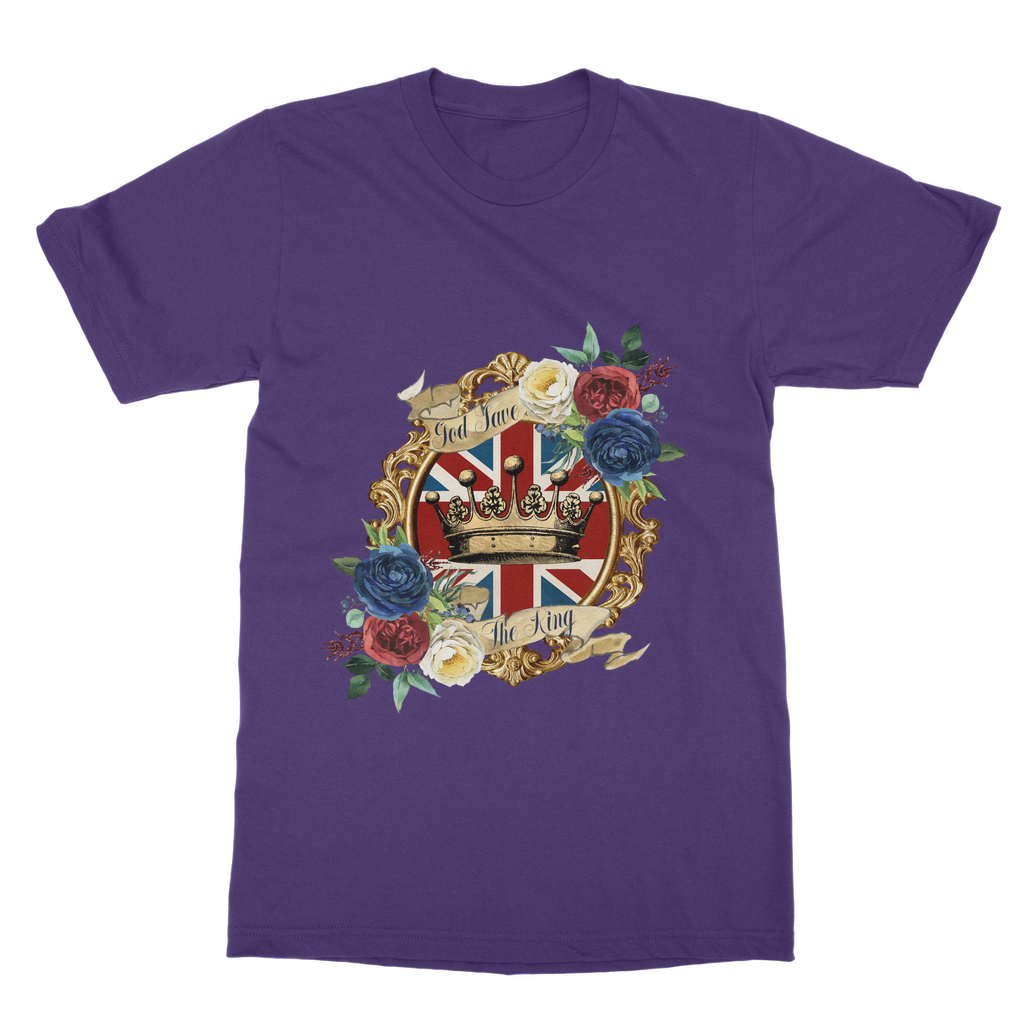 GOD SAVE THE KING T-Shirt Dress - Lynendo Trade Store