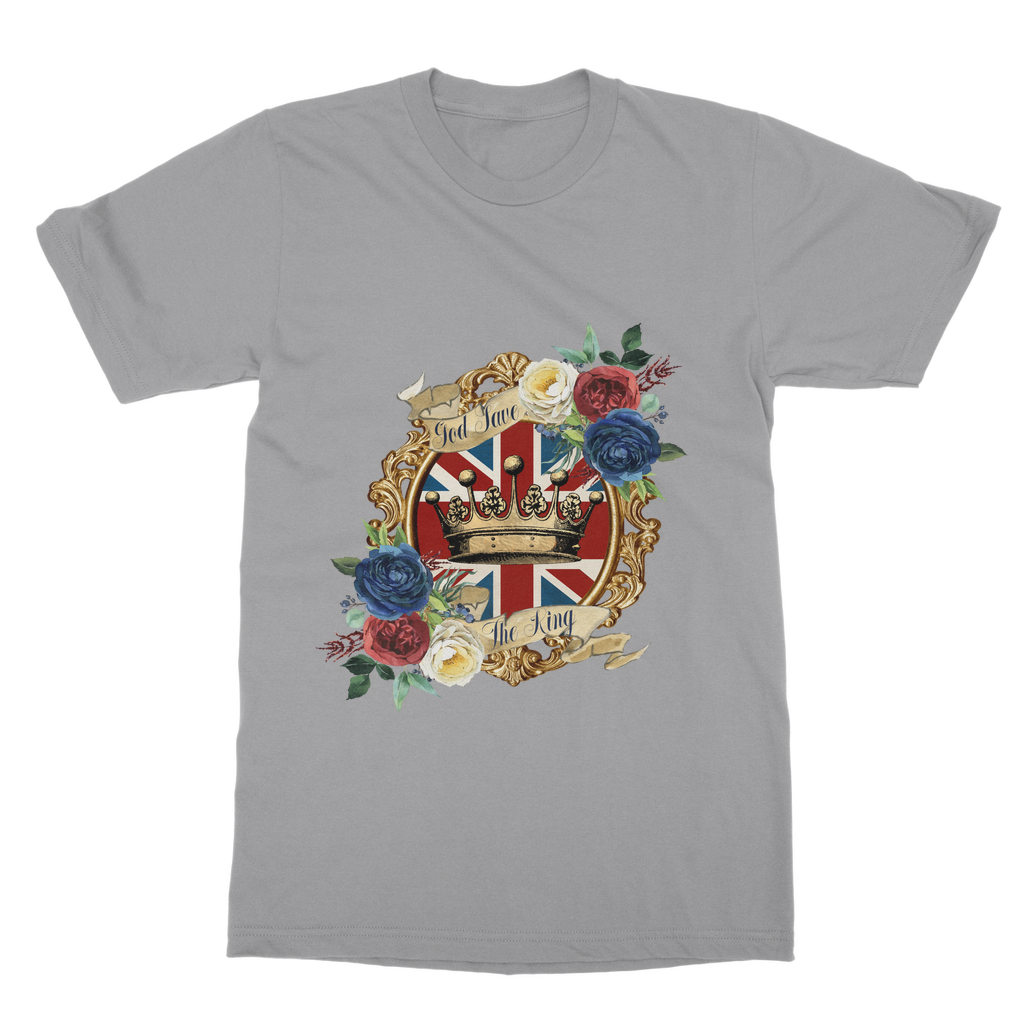 GOD SAVE THE KING T-Shirt Dress - Lynendo Trade Store