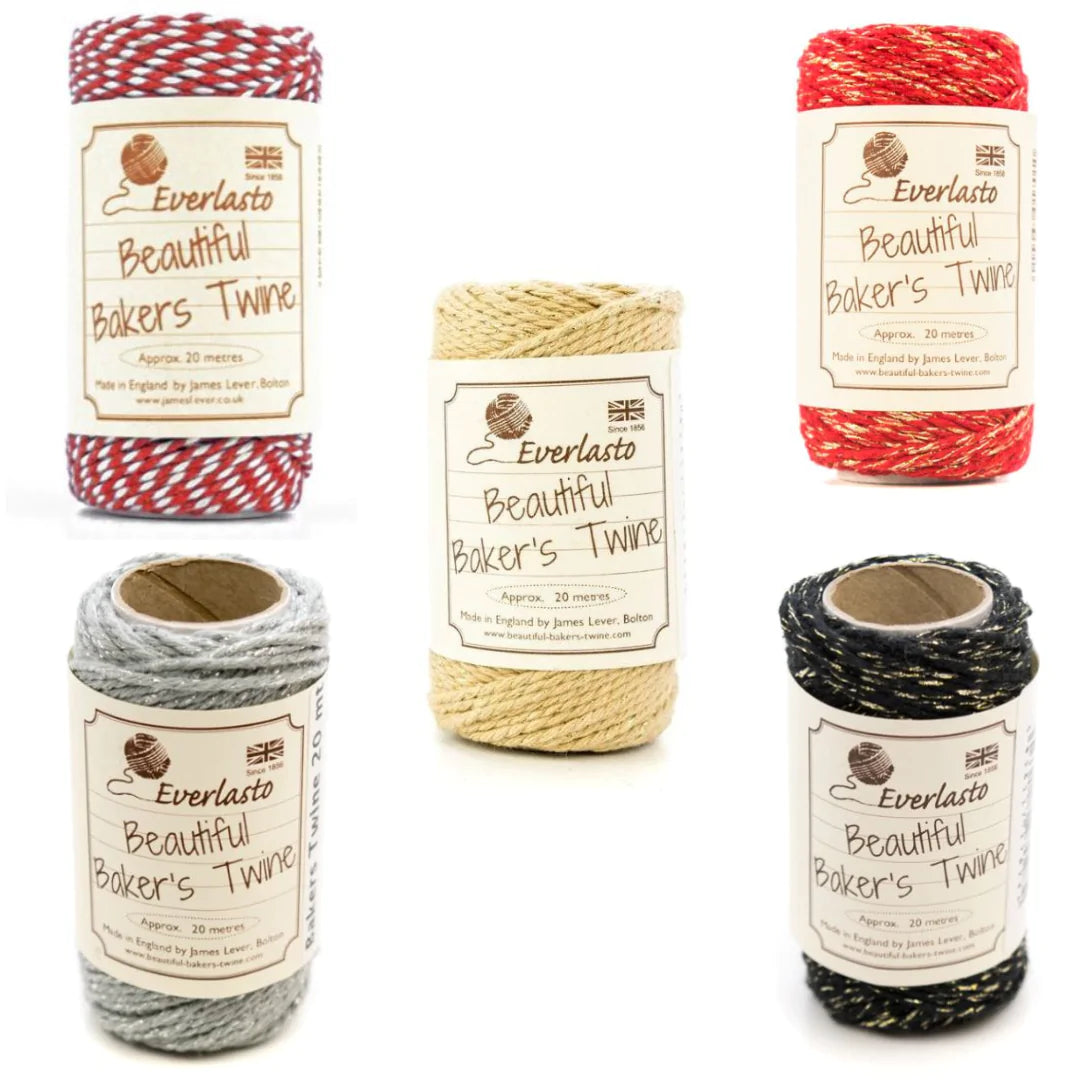 Bakers Twine-Multiple Colours-20mts-Christmas Packaging/ Gift Wrapping - Lynendo Trade Store