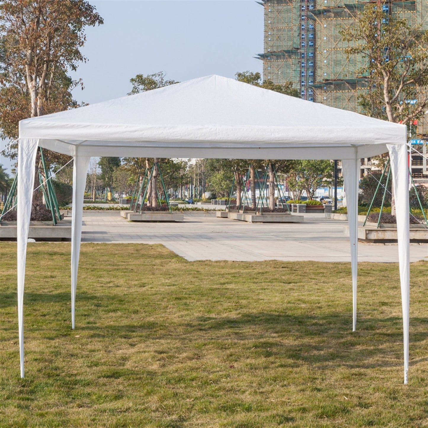 3 x 3m Gazebo - Large Tent with 4 Sides - Waterproof Tent with Spiral Tubes - Lynendo Trade Store