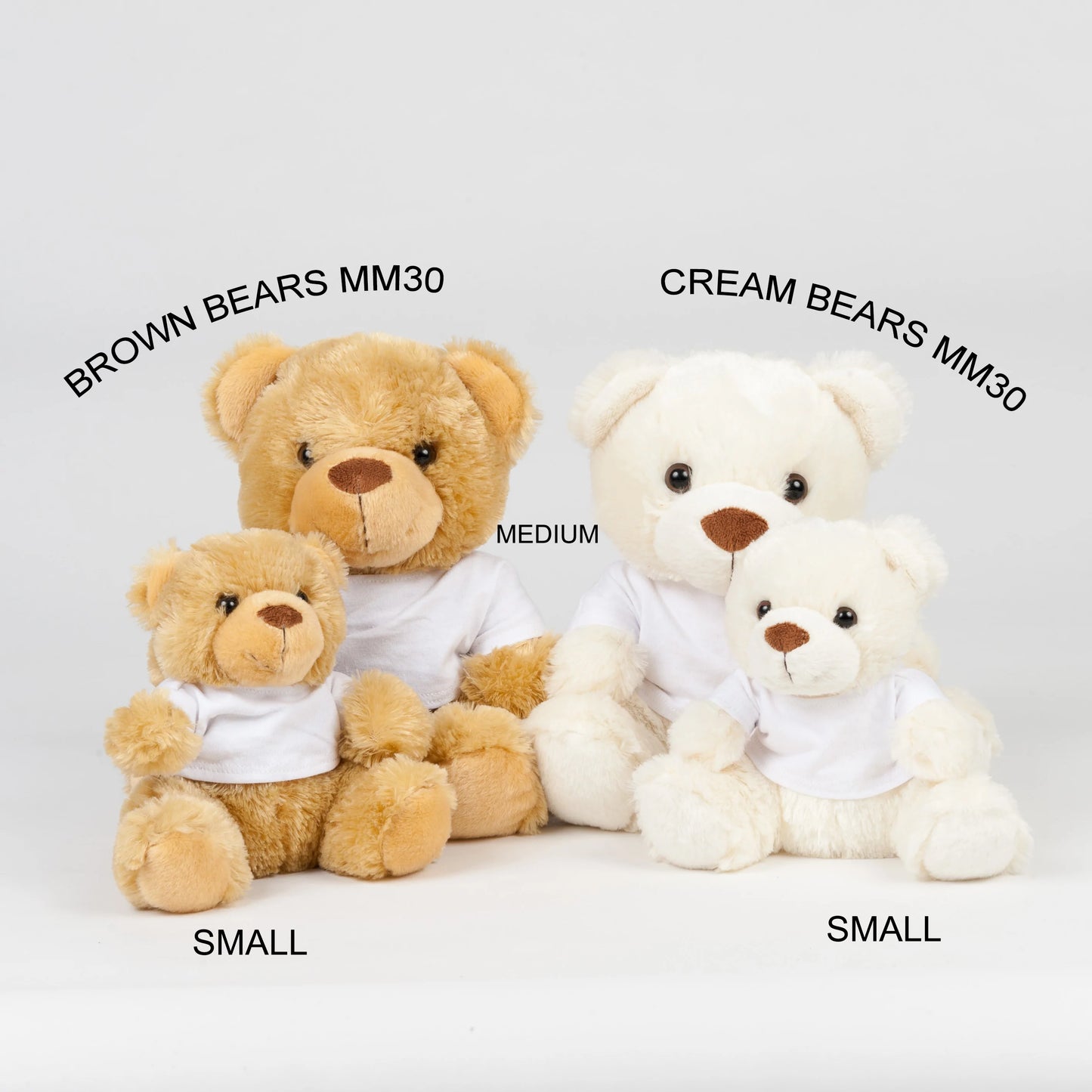 Personalised Teddy Bear - Printed with Personal Message - Lynendo Trade Store