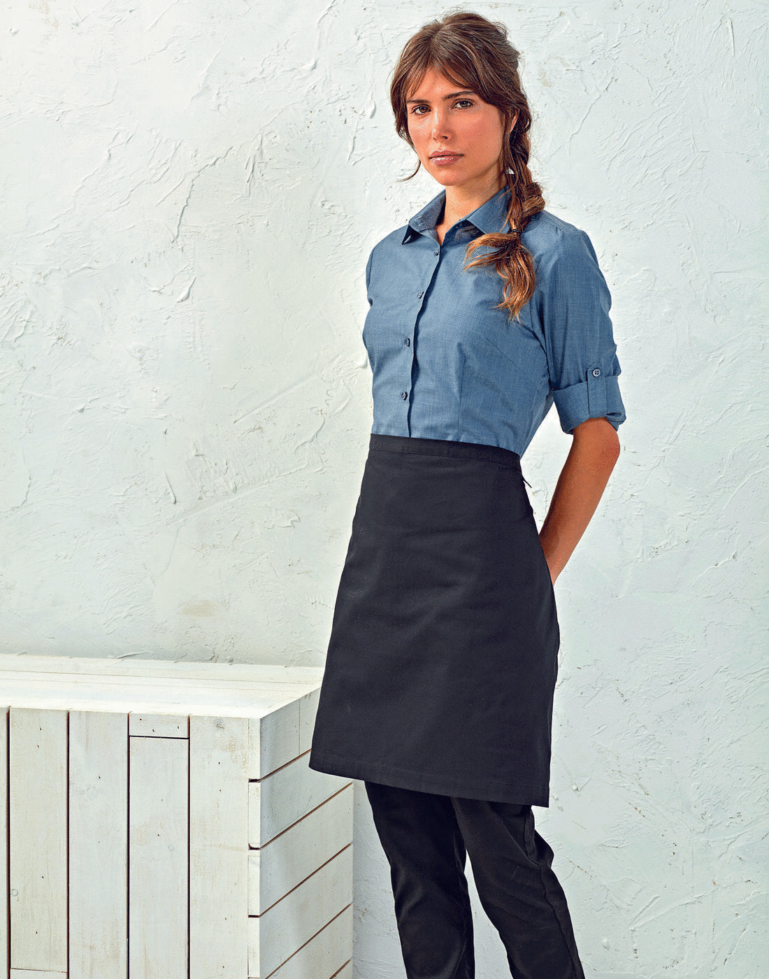 PREMIER WORKWEAR Fairtrade Mid-Length Apron - Lynendo Trade Store