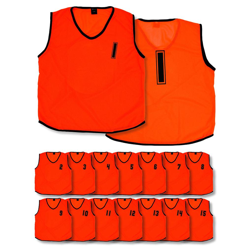 (Pack of 15) Mesh Numbered 1 - 15 Training Bibs (Youths, Adult) - Lynendo Trade Store