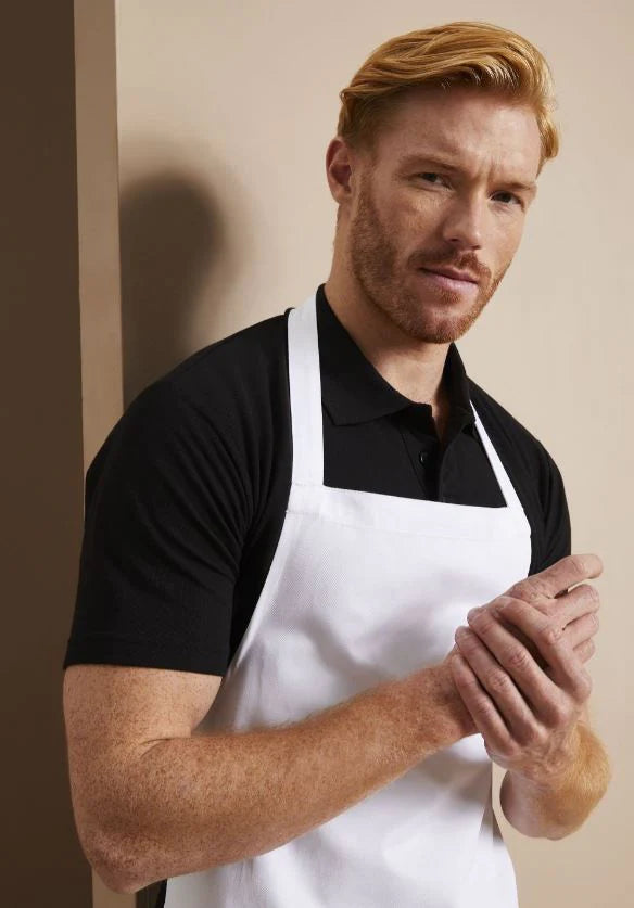 Plain White Cotton Aprons-Printed Apron Full Colour Design-Personalised Kitchen Apron For Men & Women - Lynendo Trade Store