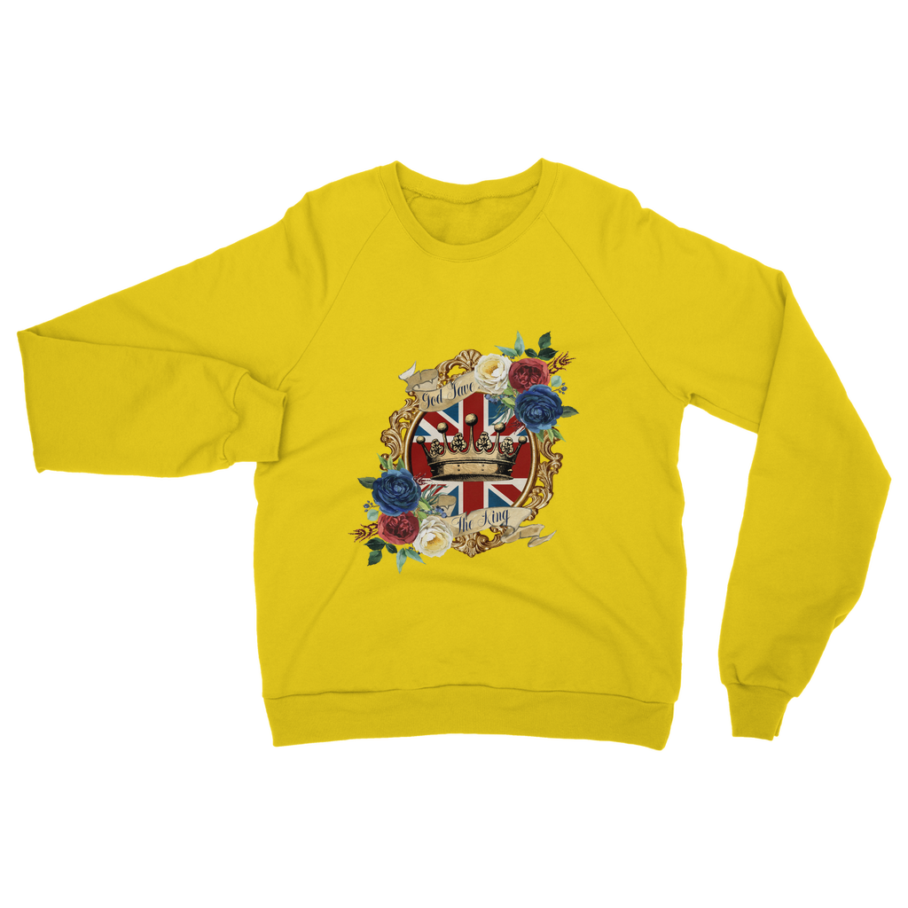 GOD SAVE THE KING Classic Adult Sweatshirt - Lynendo Trade Store