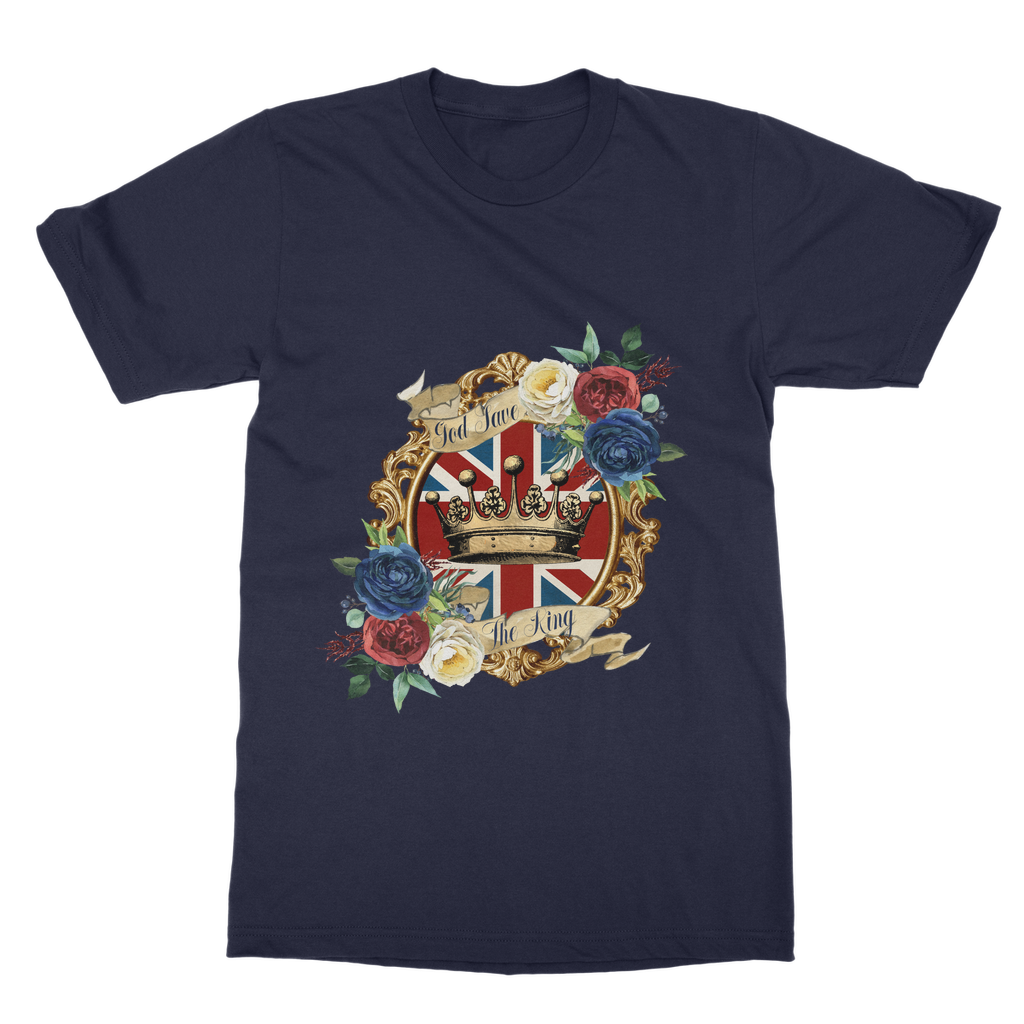 GOD SAVE THE KING T-Shirt Dress - Lynendo Trade Store