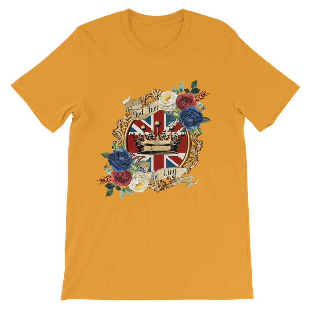 GOD SAVE THE KING Premium Kids T-Shirt - Lynendo Trade Store