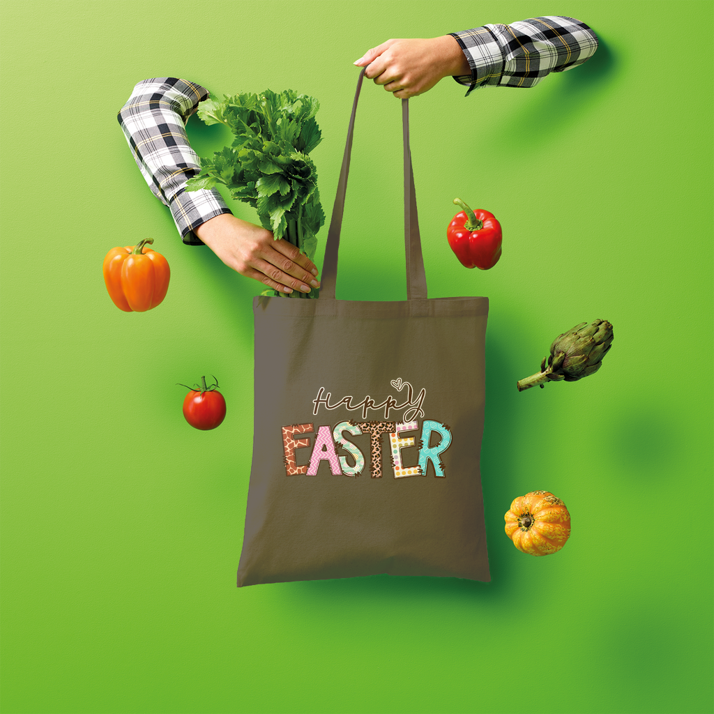 Happy Easter Shopper Tote Bag - Lynendo Trade Store