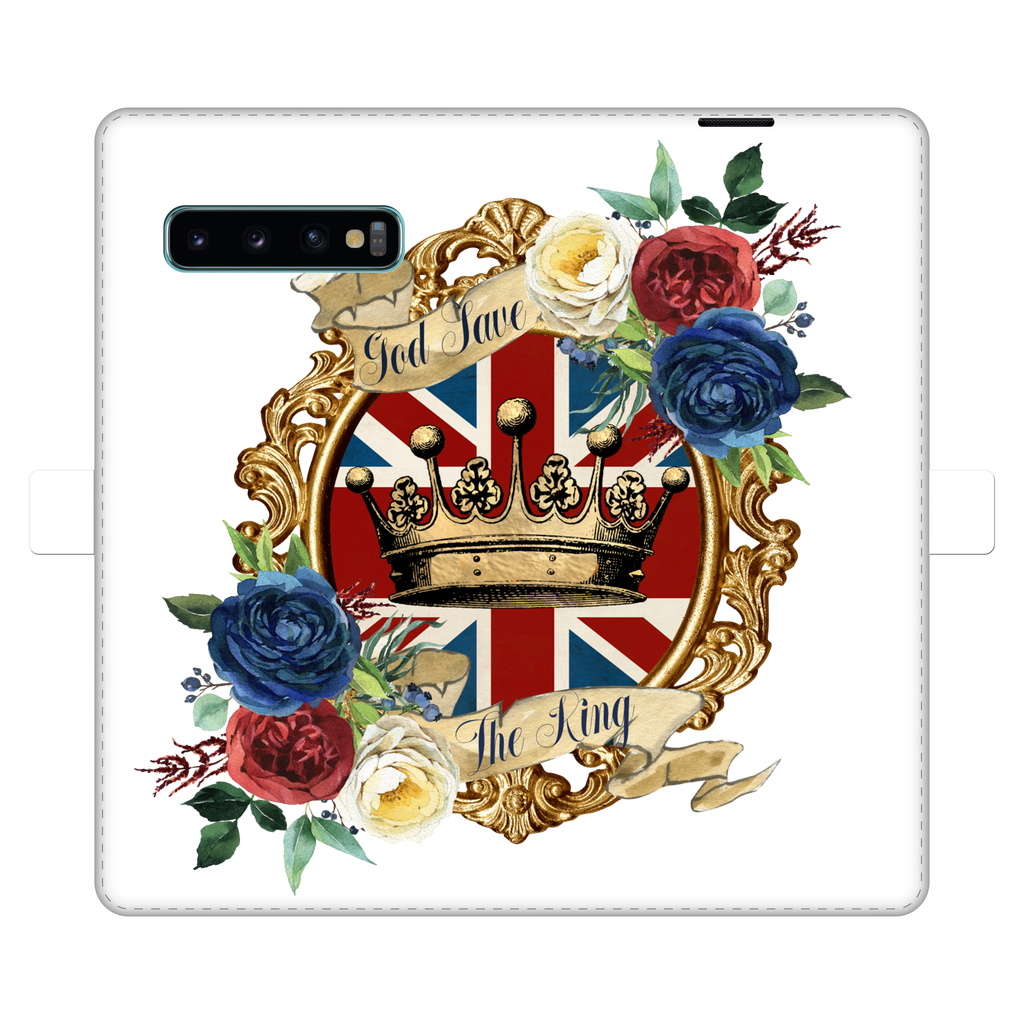 GOD SAVE THE KING Fully Printed Wallet Cases - Lynendo Trade Store