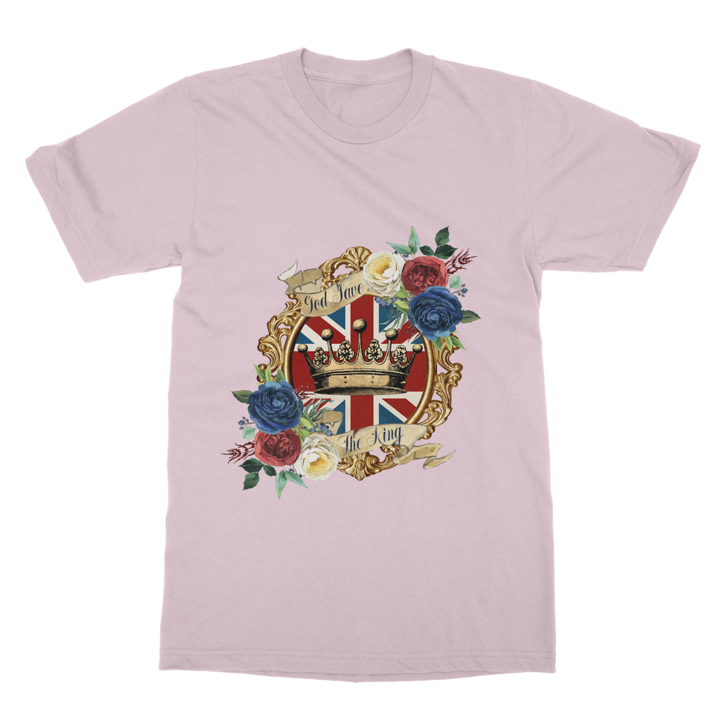 GOD SAVE THE KING T-Shirt Dress - Lynendo Trade Store