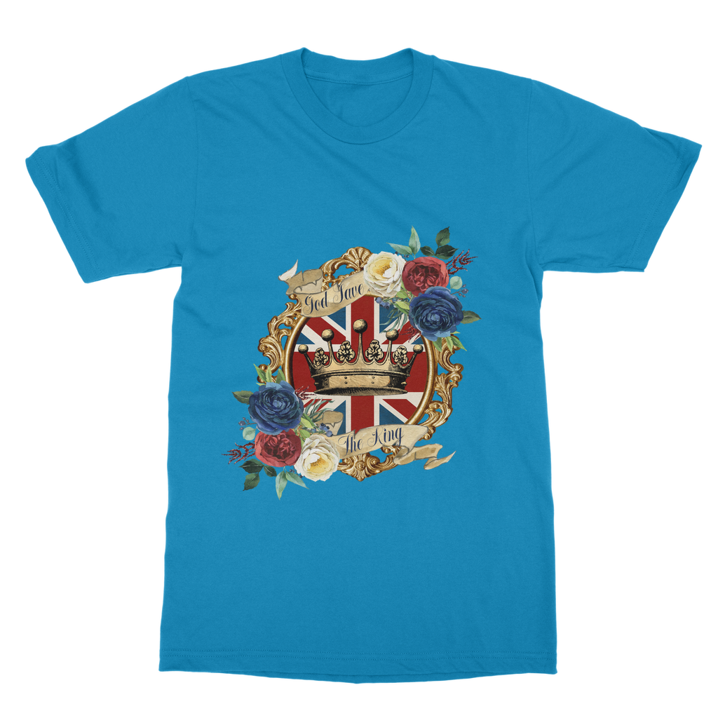 GOD SAVE THE KING T-Shirt Dress - Lynendo Trade Store