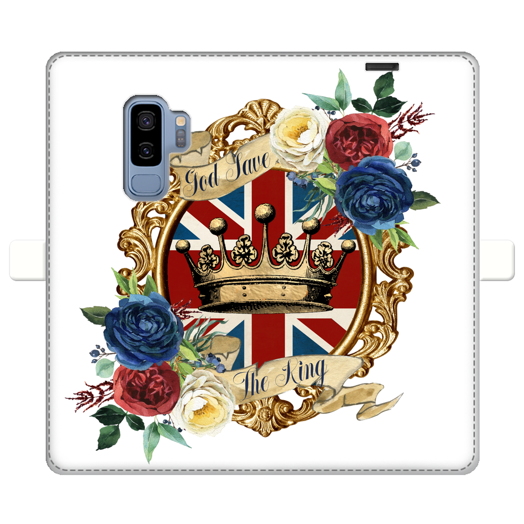 GOD SAVE THE KING Fully Printed Wallet Cases - Lynendo Trade Store