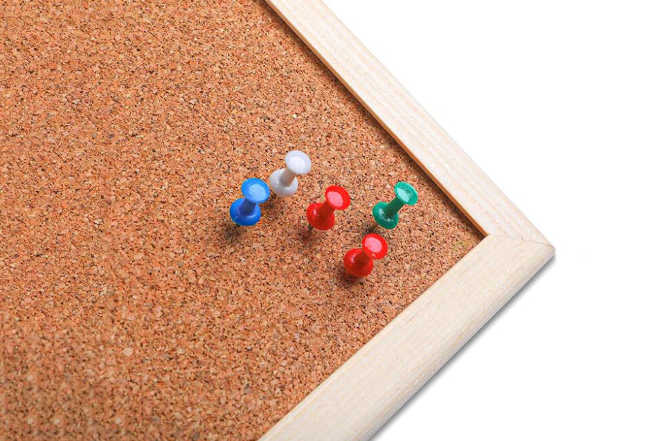 Cork Board with Wood Surround 400 x 600mm - Lynendo Trade Store
