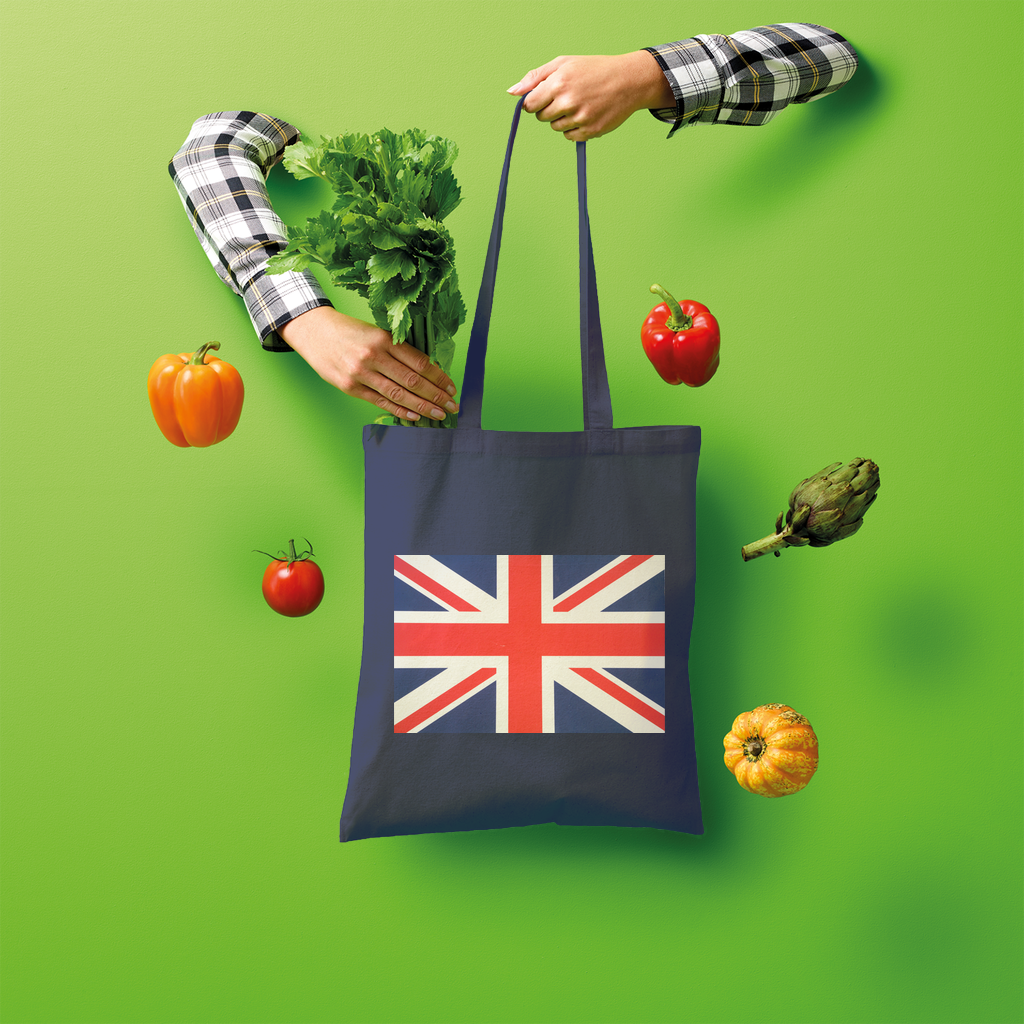 British Flag Shopper Tote Bag - Lynendo Trade Store