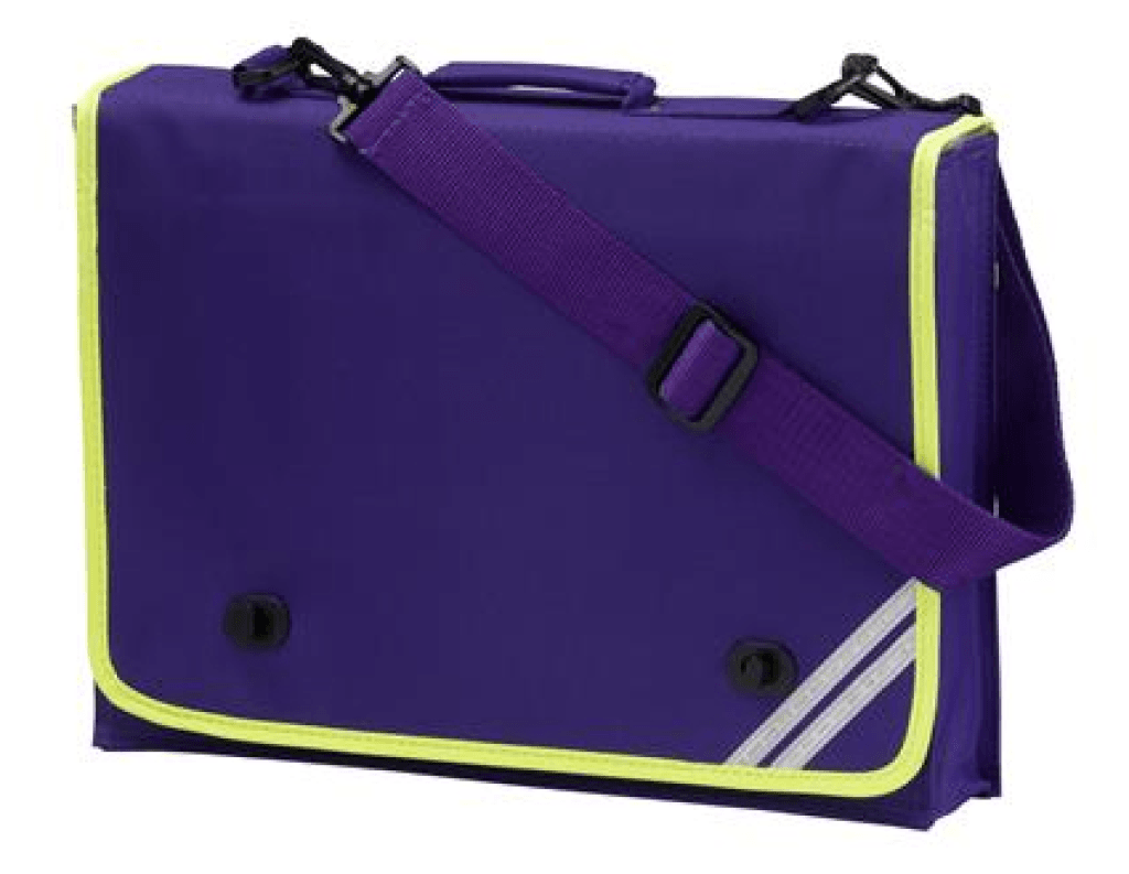 Deluxe Junior Document Bag with Hi-Vis Reflective Safety Trim (2734) - Lynendo Trade Store