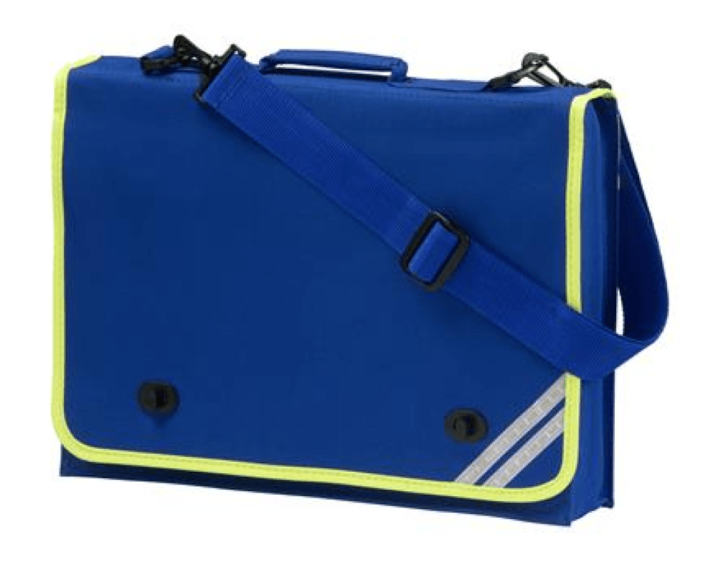 Deluxe Junior Document Bag with Hi-Vis Reflective Safety Trim (2734) - Lynendo Trade Store