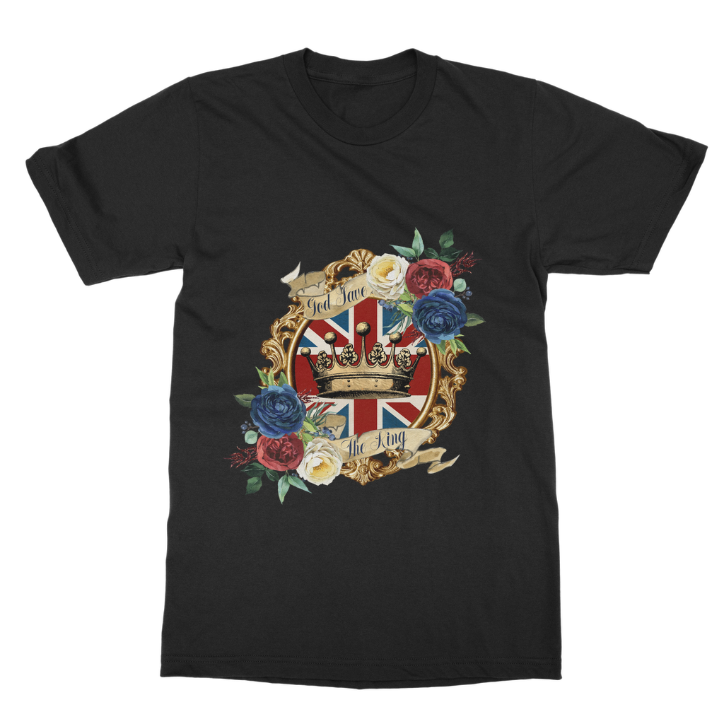 GOD SAVE THE KING T-Shirt Dress - Lynendo Trade Store