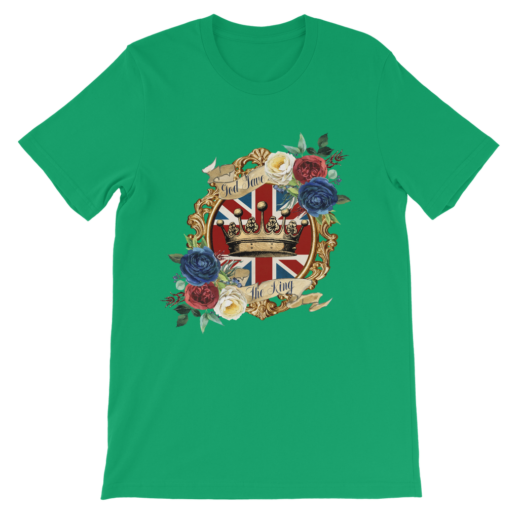 GOD SAVE THE KING Premium Kids T-Shirt - Lynendo Trade Store