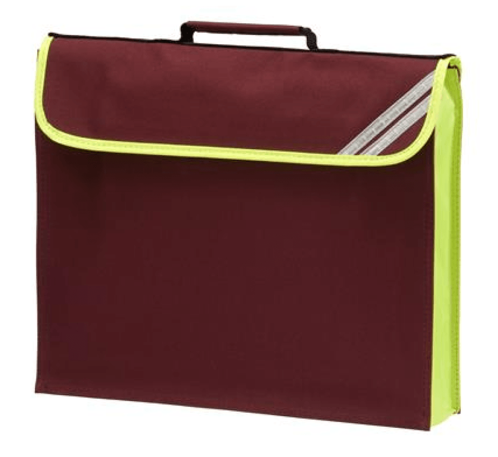 Expandable Book Bag with Hi-Vis Safety Reflective Trim (2706) - Lynendo Trade Store