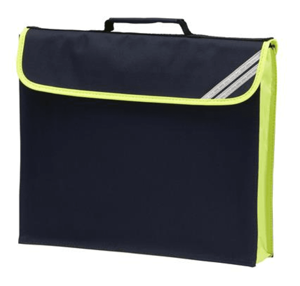 Expandable Book Bag with Hi-Vis Safety Reflective Trim (2706) - Lynendo Trade Store