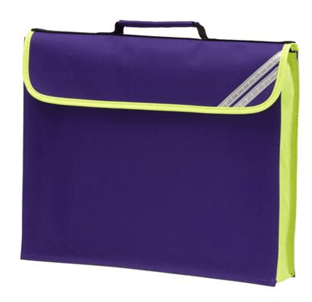 Expandable Book Bag with Hi-Vis Safety Reflective Trim (2706) - Lynendo Trade Store