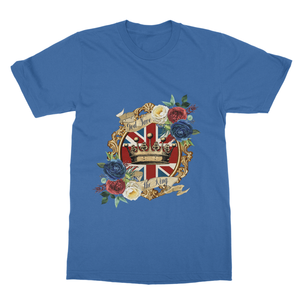 GOD SAVE THE KING T-Shirt Dress - Lynendo Trade Store
