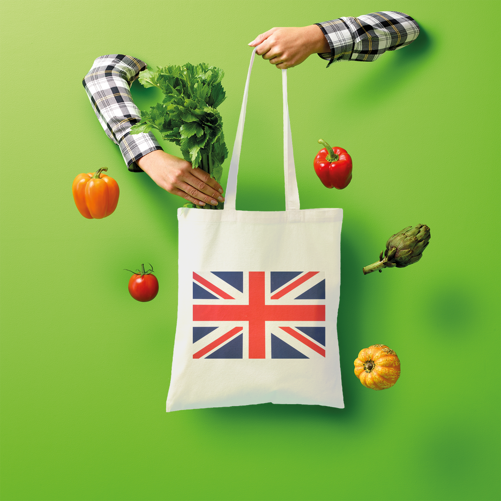 British Flag Shopper Tote Bag - Lynendo Trade Store