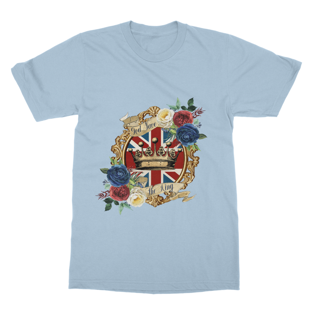GOD SAVE THE KING T-Shirt Dress - Lynendo Trade Store