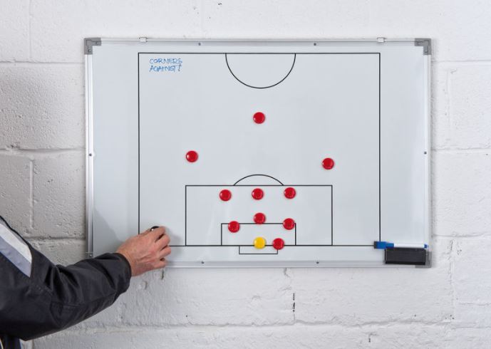 Precision Double-Sided Soccer Tactics Board - 60x90cm - Lynendo Trade Store