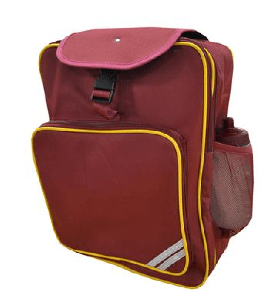 Junior Backpack with Contrast Trim (2701) - Lynendo Trade Store