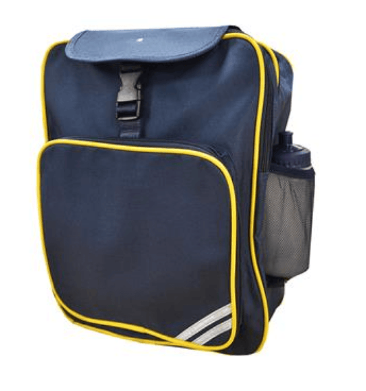 Junior Backpack with Contrast Trim (2701) - Lynendo Trade Store