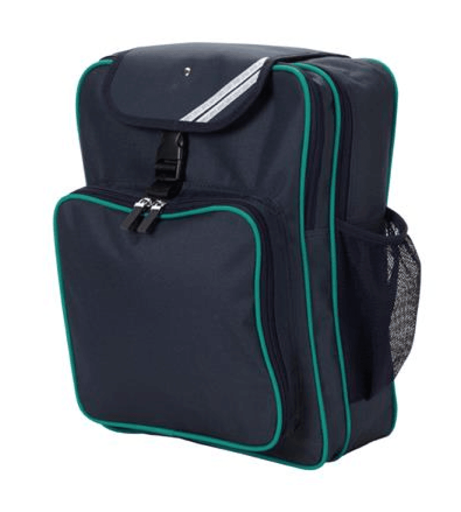 Junior Backpack with Contrast Trim (2701) - Lynendo Trade Store