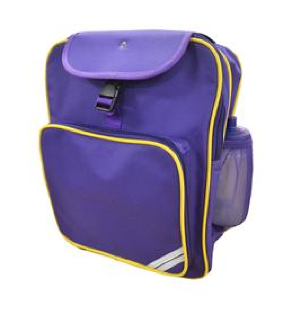 Junior Backpack with Contrast Trim (2701) - Lynendo Trade Store