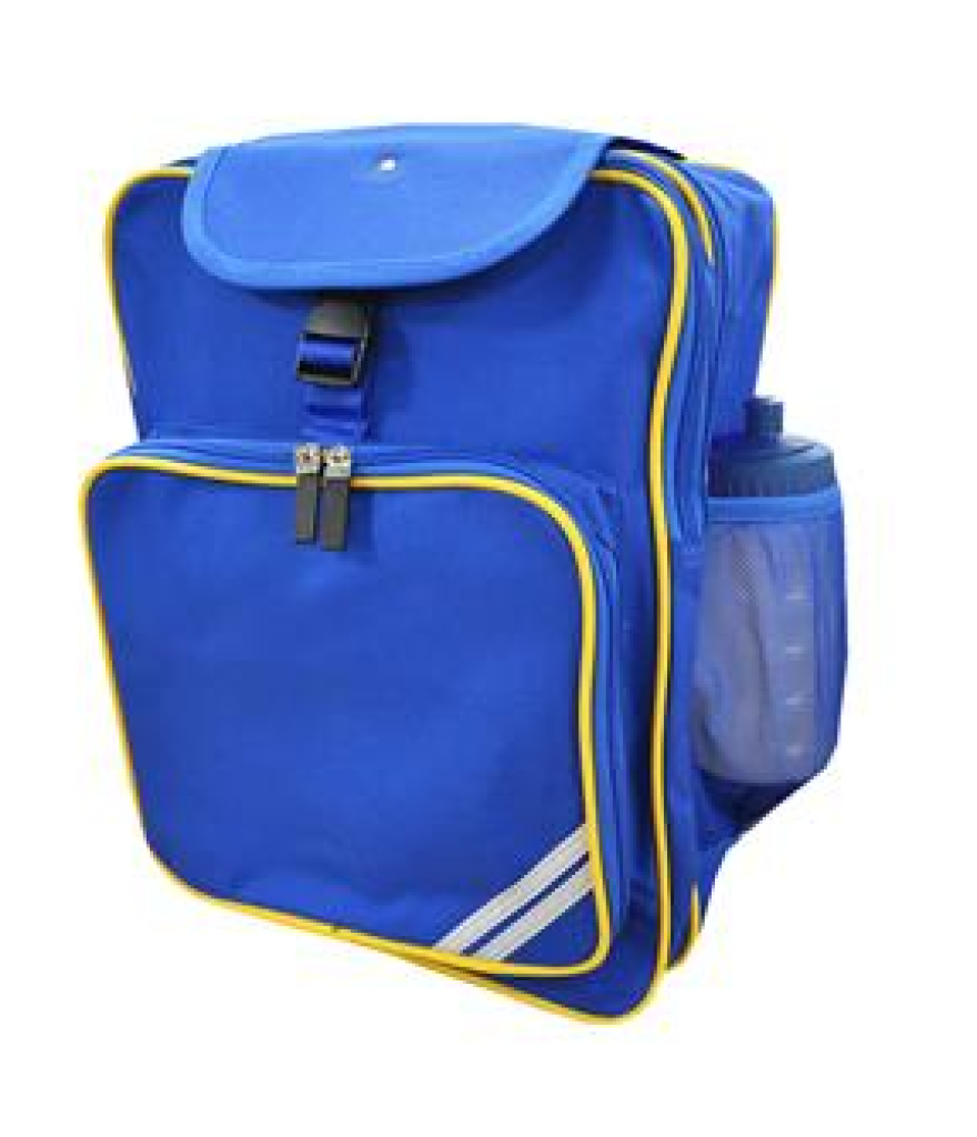 Junior Backpack with Contrast Trim (2701) - Lynendo Trade Store