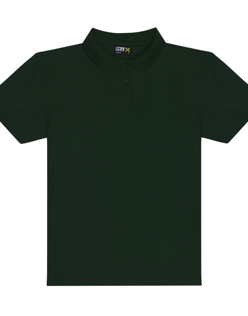 Pro Rtx Ladies Pro Polyester Polo Shirt Bottle Green / Lge Polo Shirt