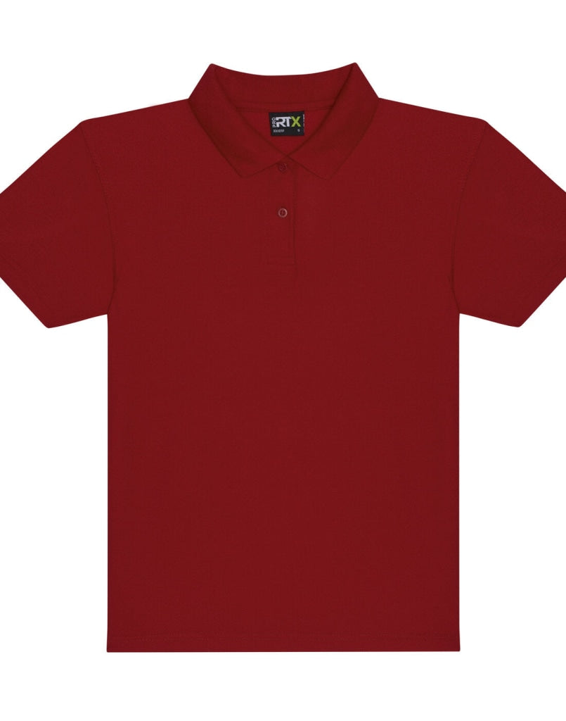 Pro Rtx Ladies Pro Polyester Polo Shirt Red / Sml Polo Shirt