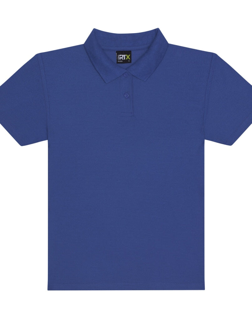 Pro Rtx Ladies Pro Polyester Polo Shirt Royal Blue / Sml Polo Shirt