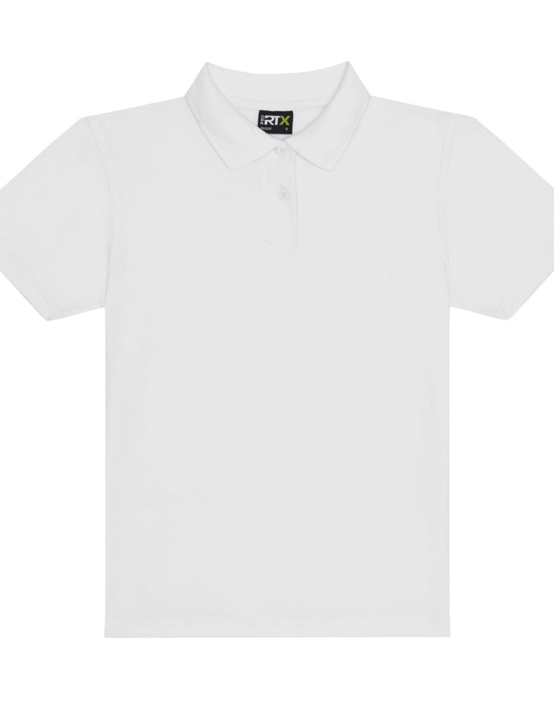 Pro Rtx Ladies Pro Polyester Polo Shirt White / Sml Polo Shirt