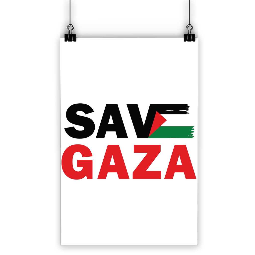 Save Gaza Classic Poster - Lynendo Trade Store