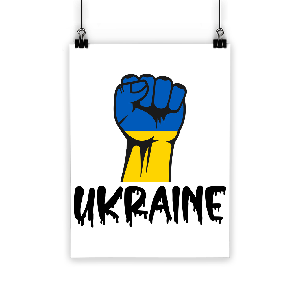 Ukraine Fist Classic Poster - Lynendo Trade Store