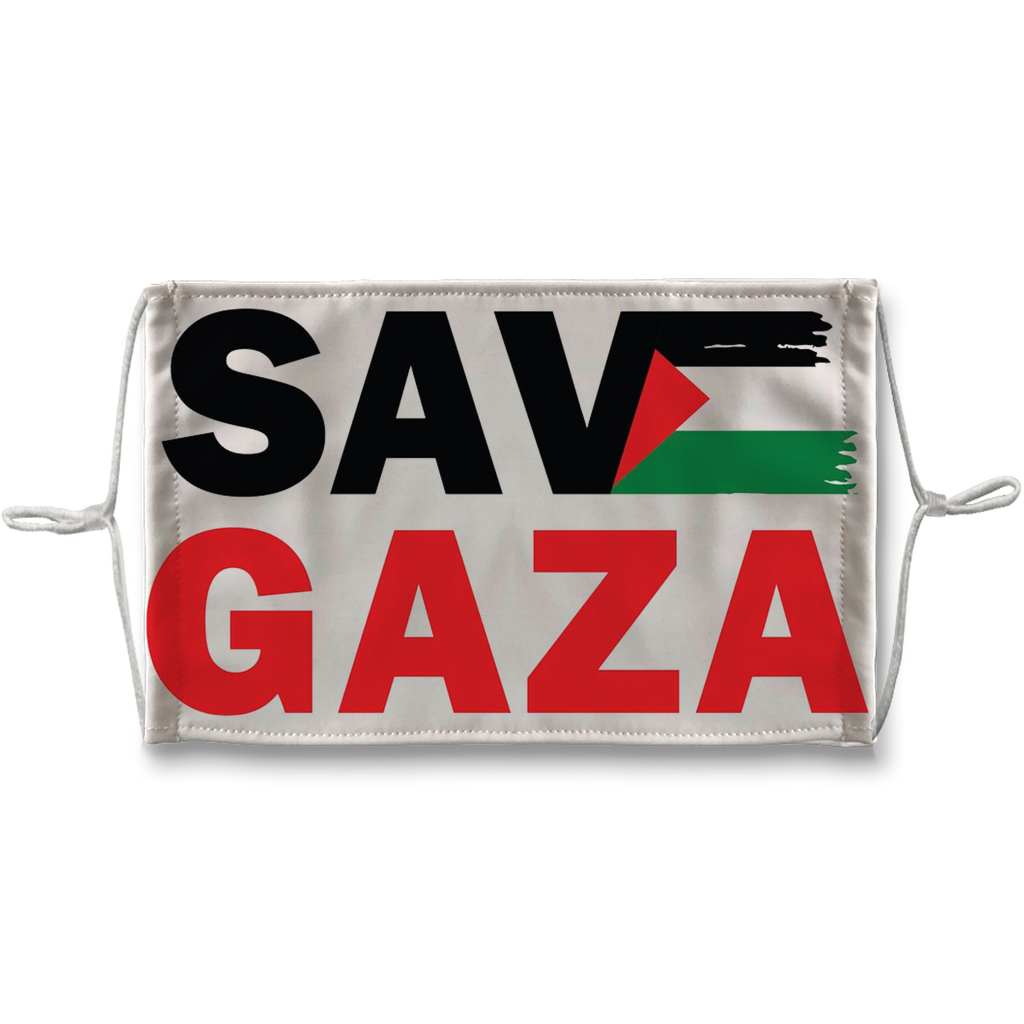 Save Gaza Sublimation Face Mask - Lynendo Trade Store