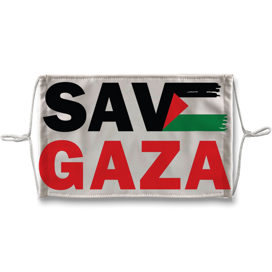 Save Gaza Sublimation Face Mask - Lynendo Trade Store