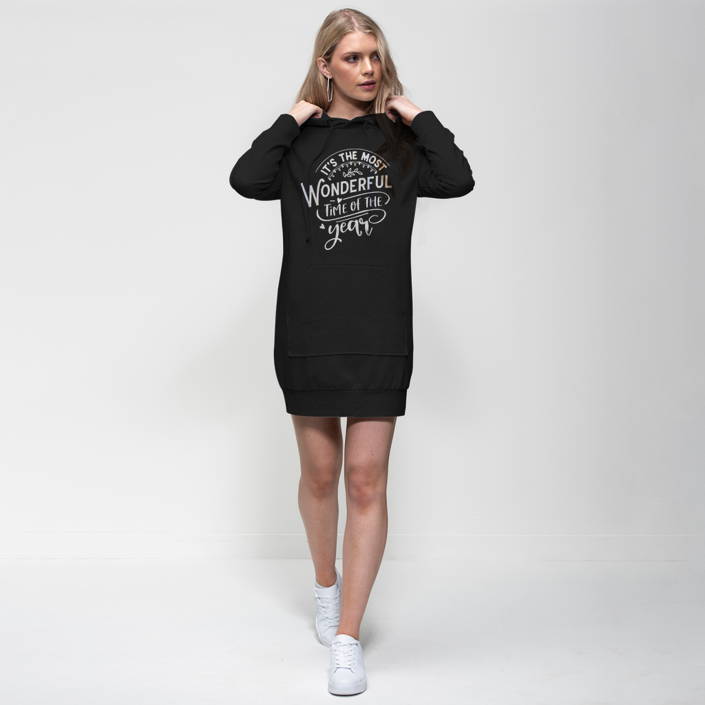 THE MOST WONDERFUL TIME Premium Adult Hoodie Dress - Lynendo Trade Store