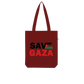 Save Gaza Organic Tote Bag - Lynendo Trade Store