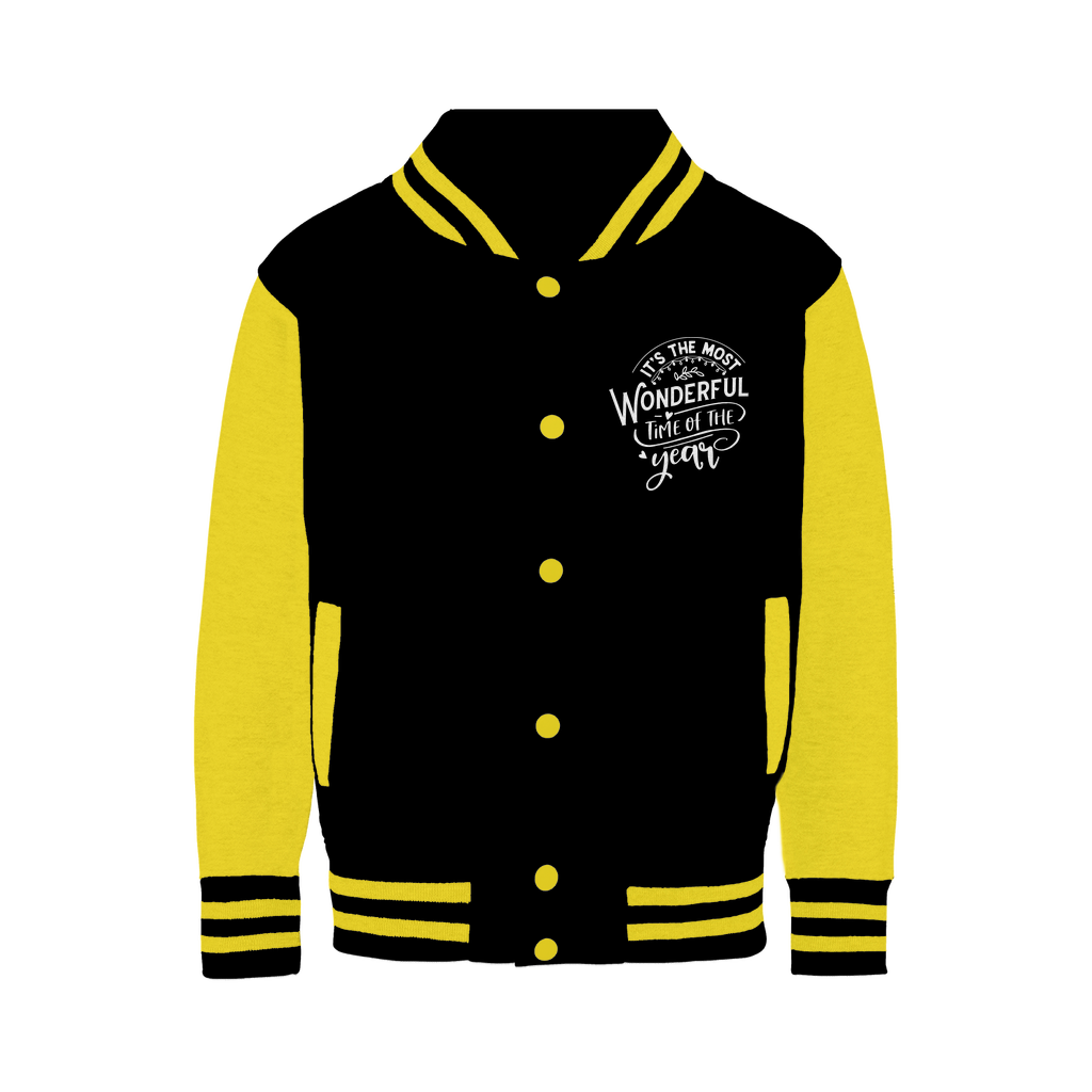 THE MOST WONDERFUL TIME Varsity Jacket - Lynendo Trade Store