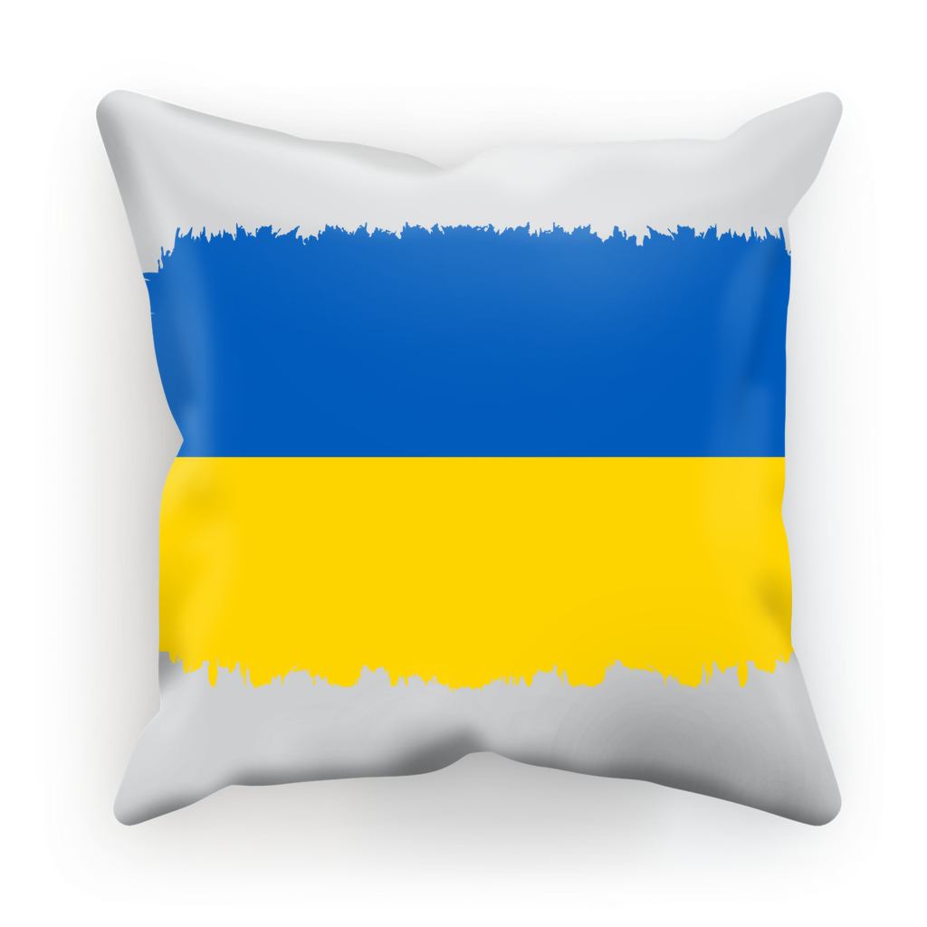 UKRAINE FLAG Sublimation Cushion Cover - Lynendo Trade Store