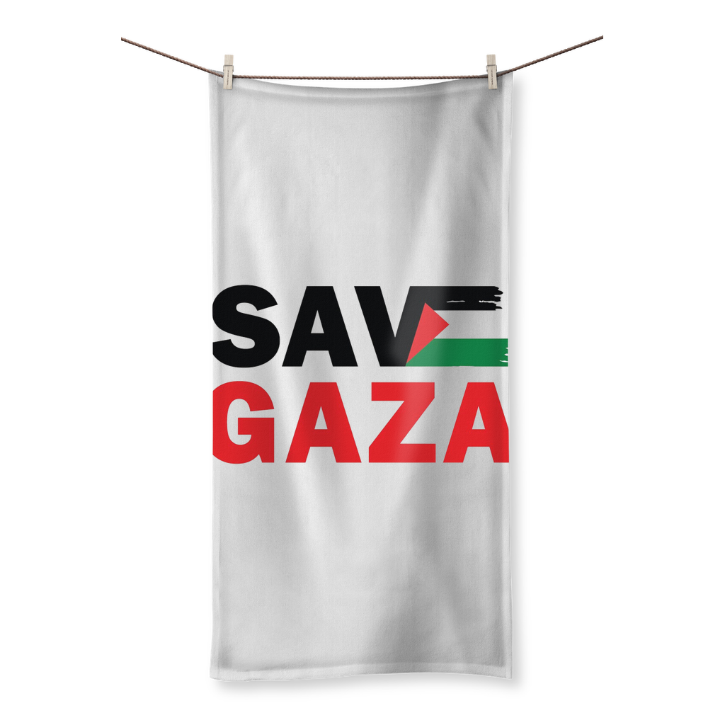 Save Gaza Sublimation All Over Towel - Lynendo Trade Store